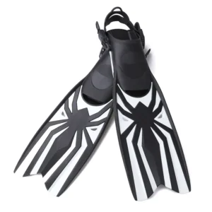 Adult Open Heel Snorkeling Fins - AF700 with TPR Strap